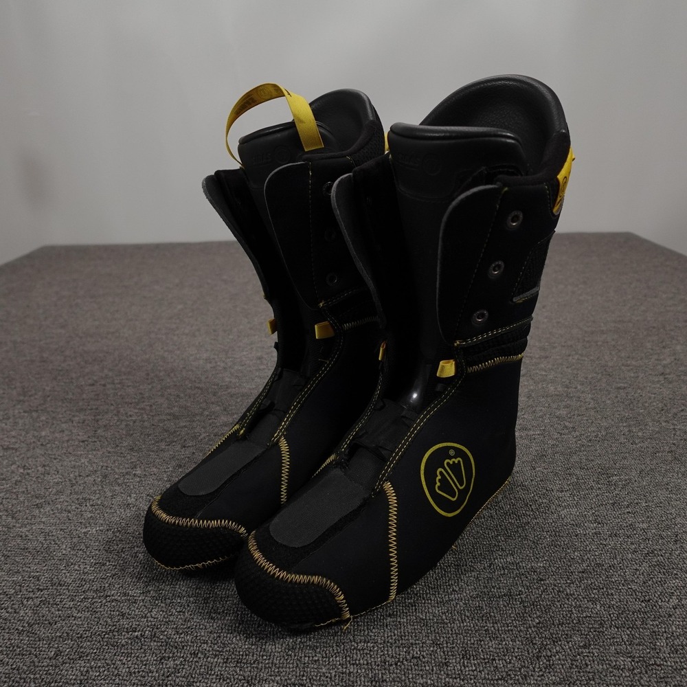 Sidas Thermo CRT Ski Boot Liners MP 26.5 BSL 325mm Black Yellow Heat Moldable